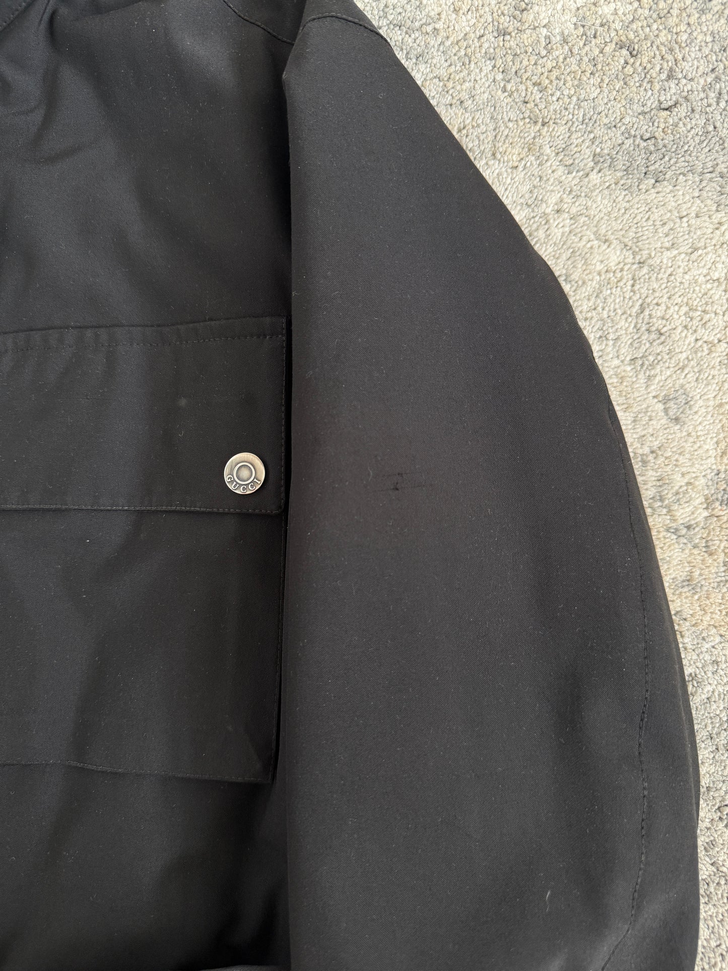 Gucci FW1998 m65 nylon jacket by Tom Ford
