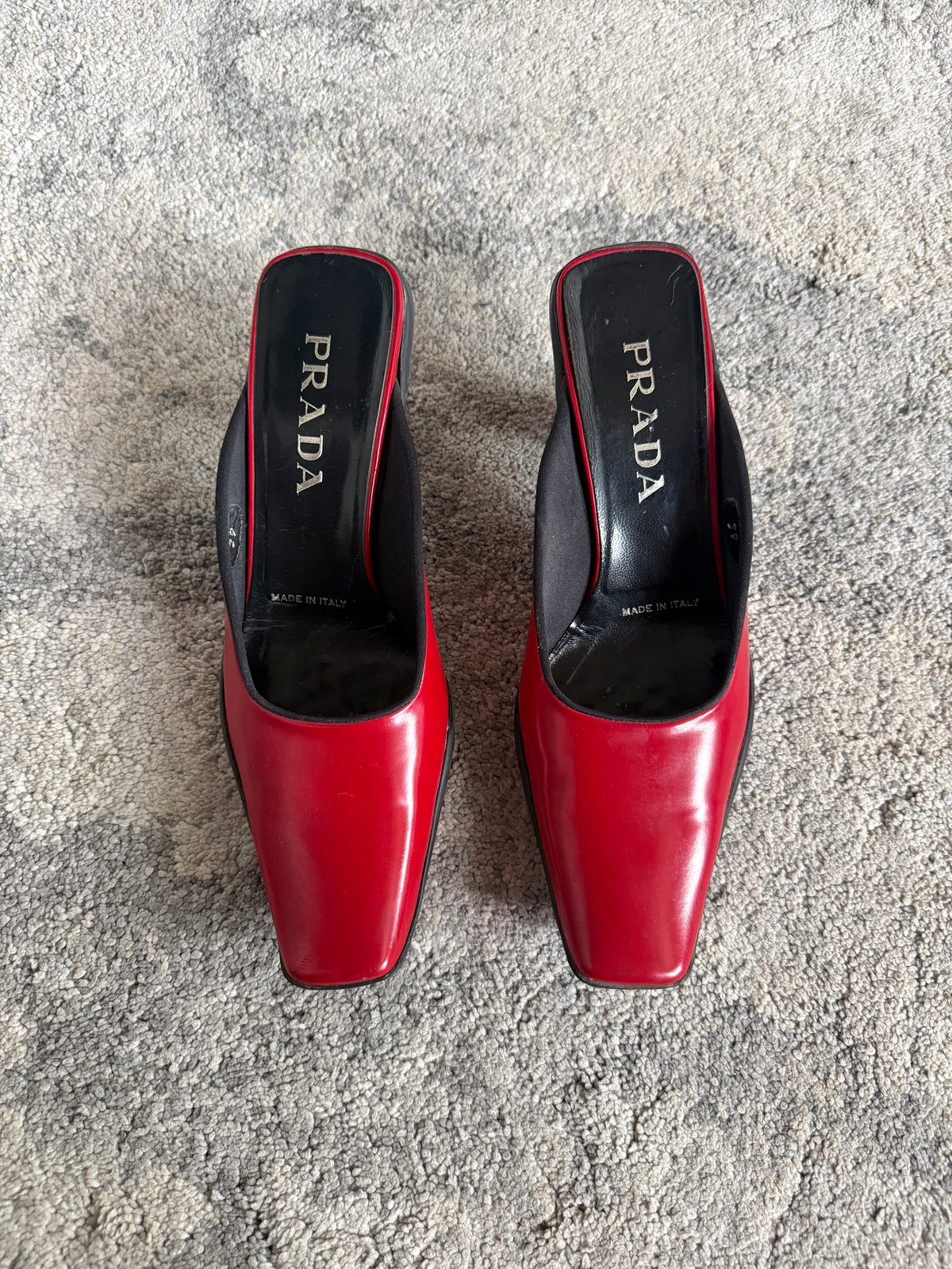 Prada FW1999 leather mules