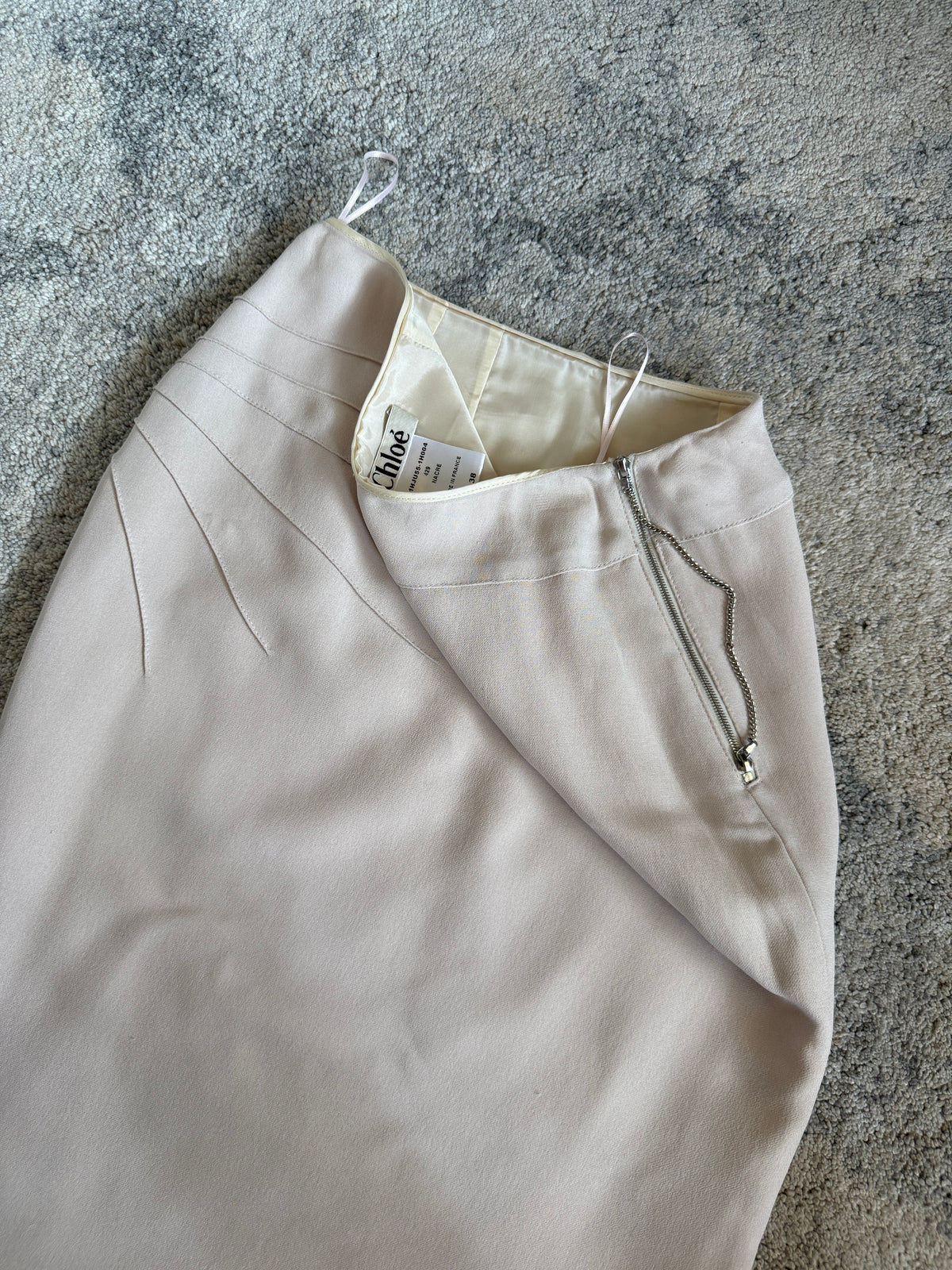 Chloé FW2001 silk skirt by Stella McCartney