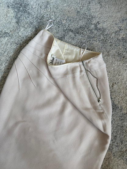 Chloé FW2001 silk skirt by Stella McCartney