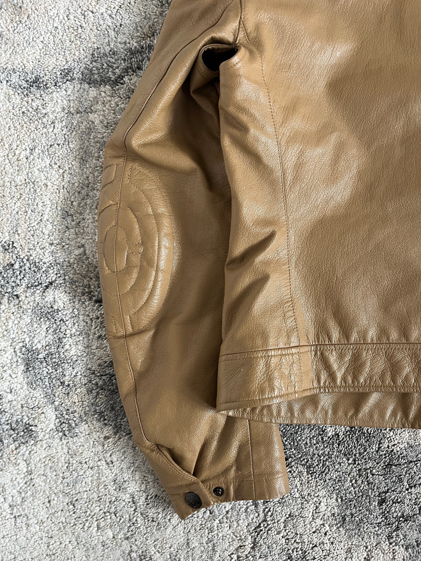 Prada SS2000 motorcycle leather jacket