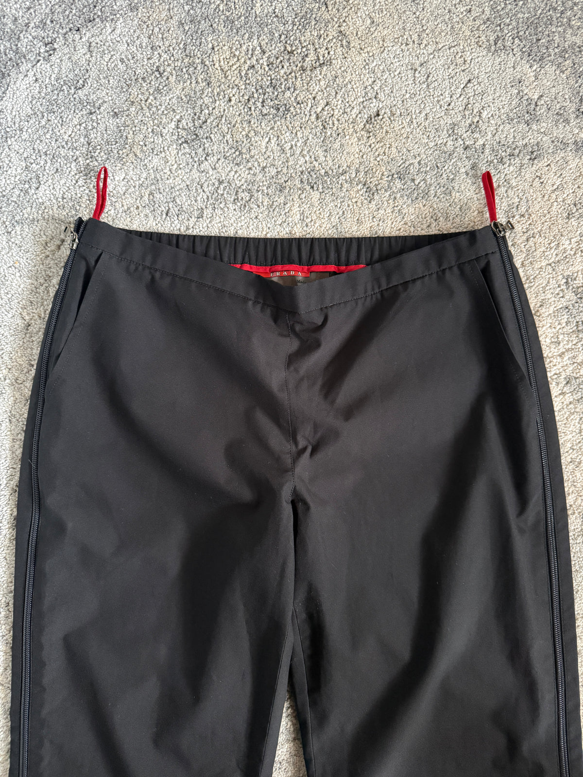 Prada 2000’s nylon zip pants