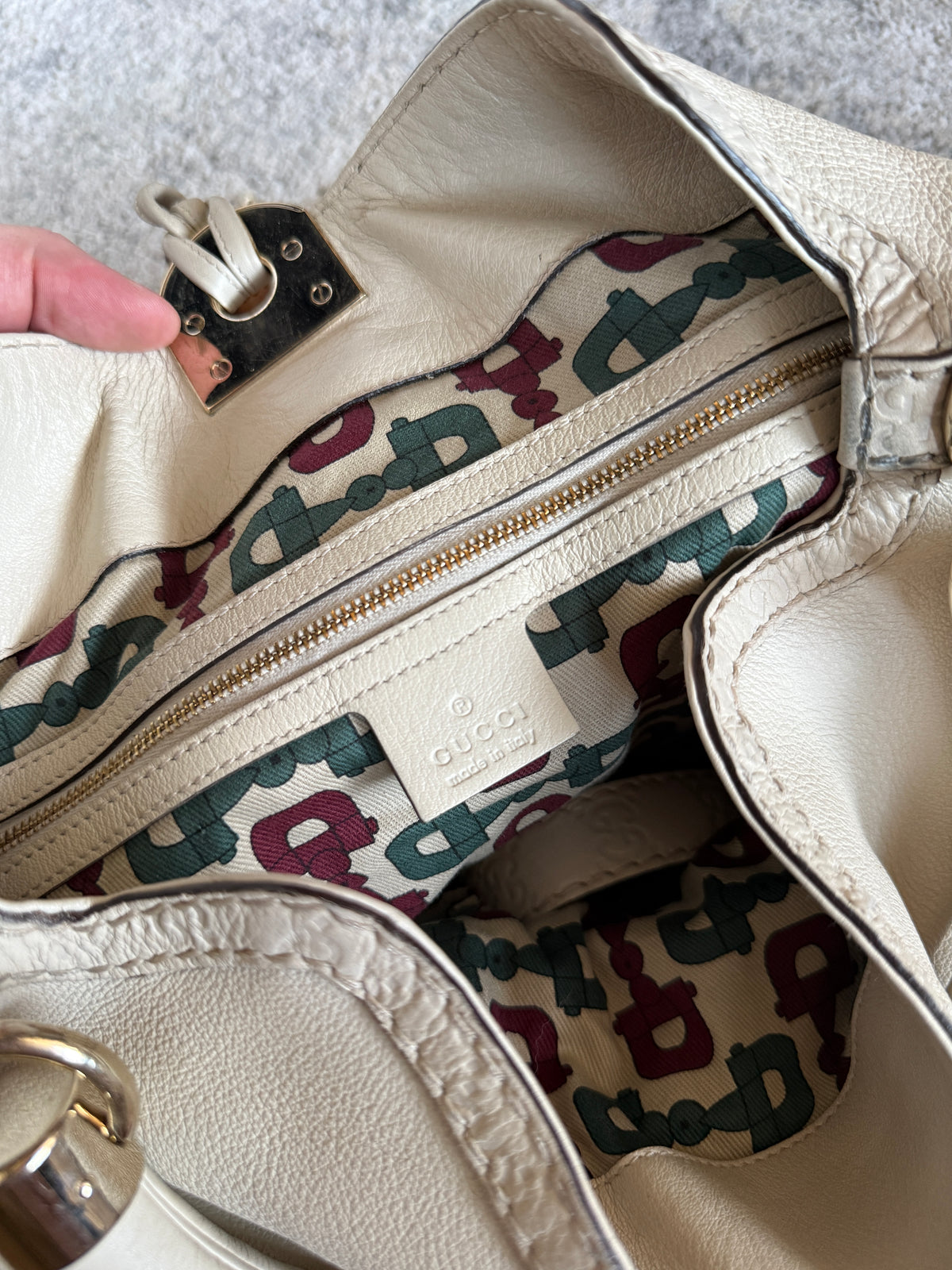 Gucci 2007 leather indy bag