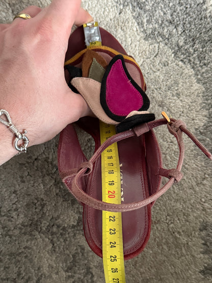 Prada SS2008 fairy suede heels