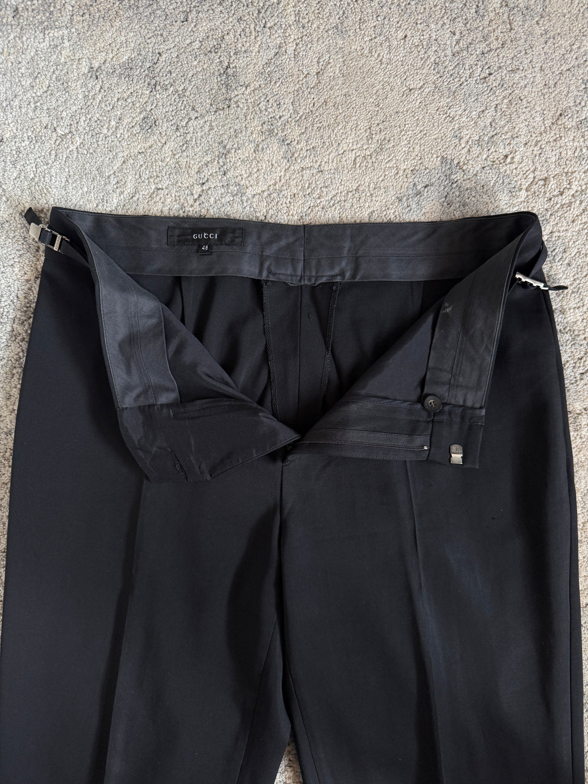 Gucci FW1998 wool tailored pants