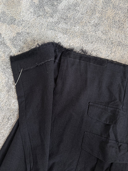 Comme Des Garçons SS1995 long cargo pleated skirt