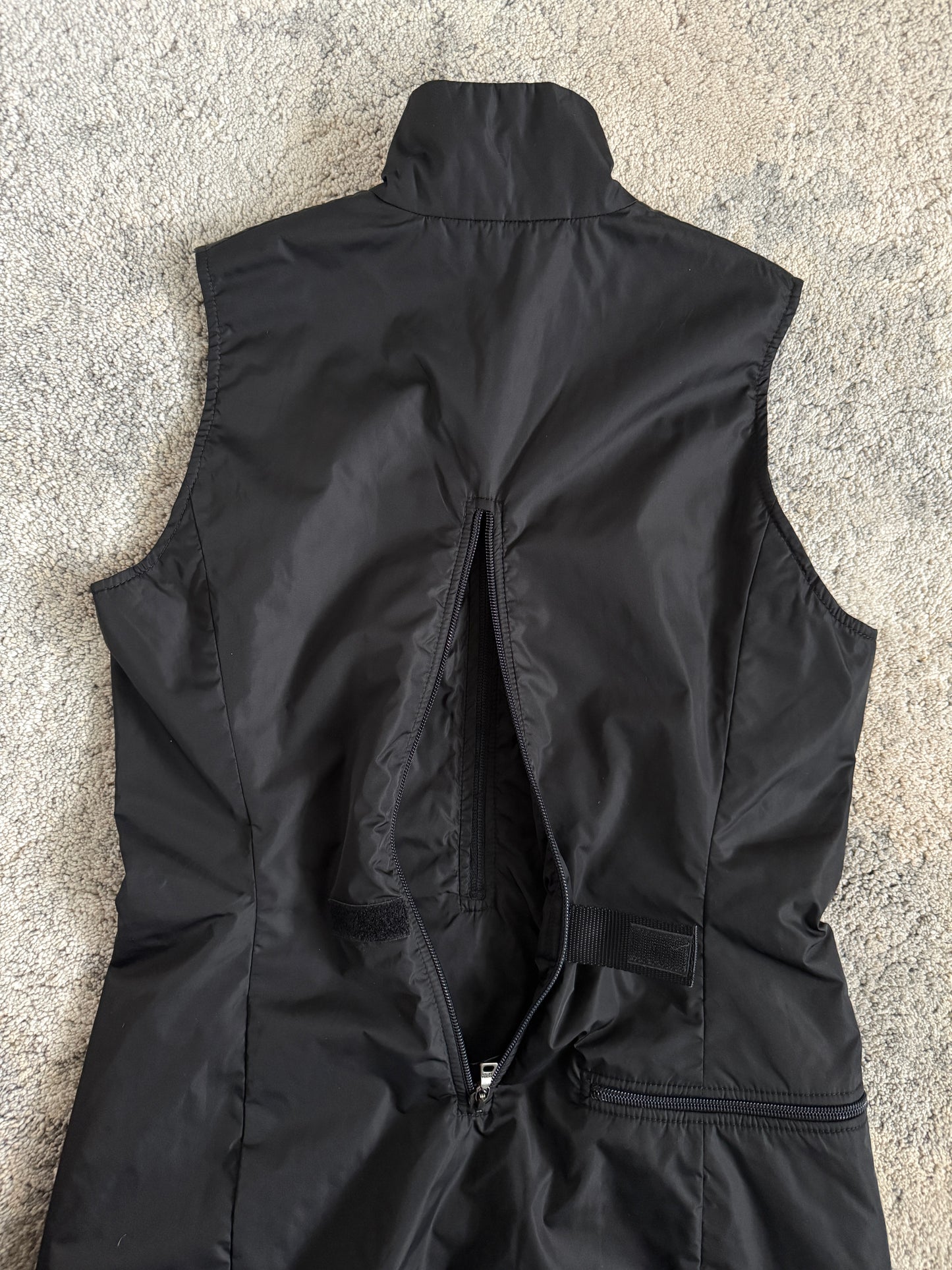 Prada 1999 padded nylon dress