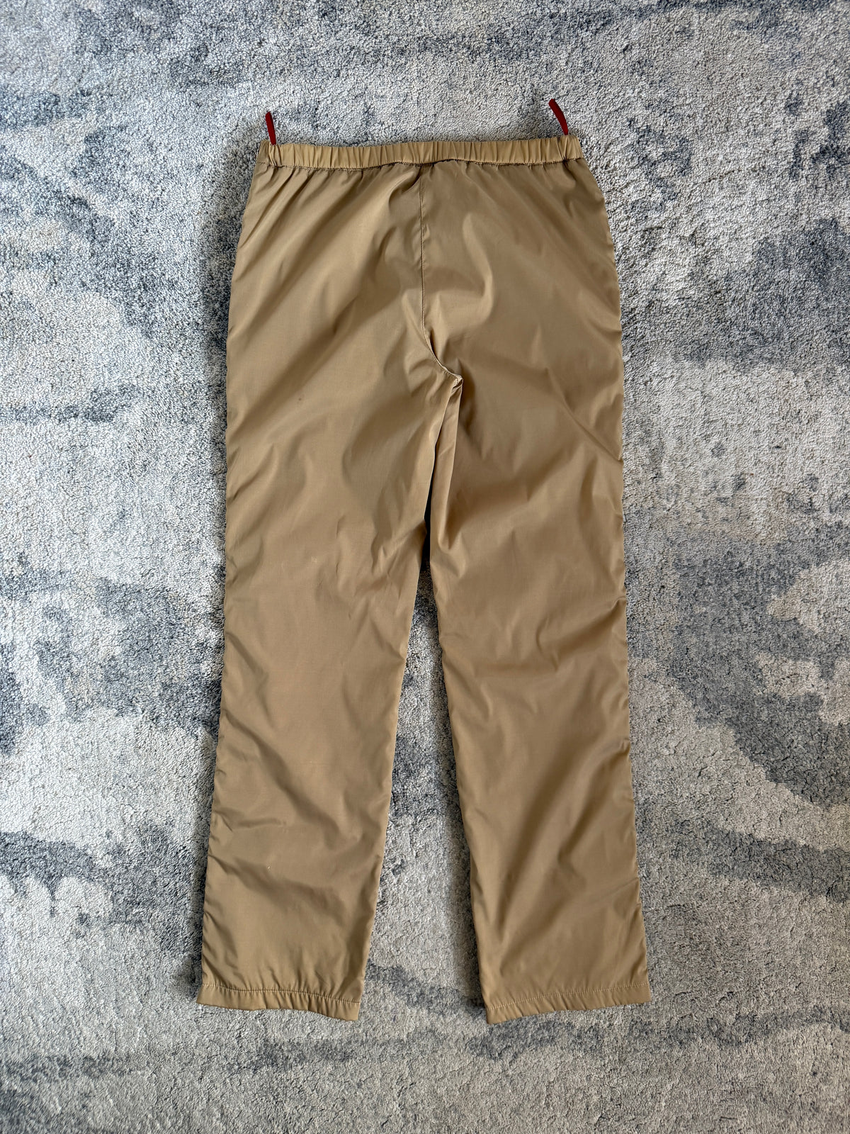 Prada 2000 nylon zip pants