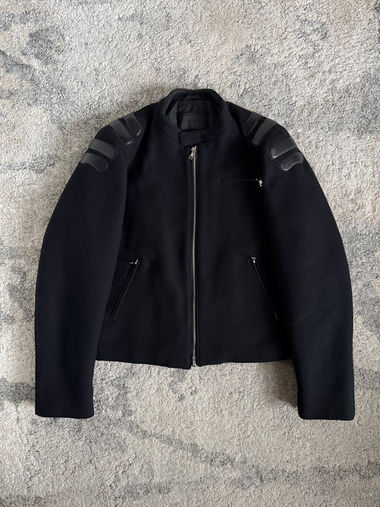 Prada FW1999 wool shoulder pads jacket