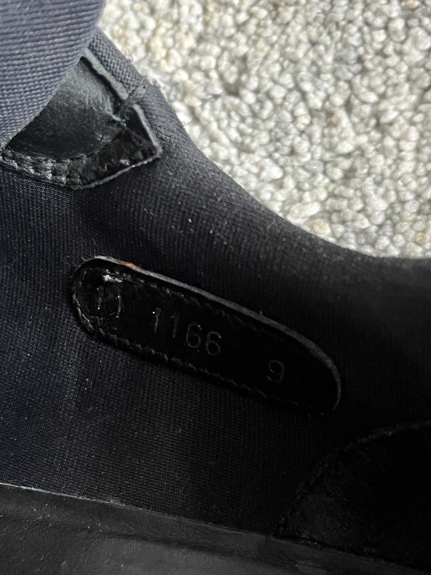 Prada SS2000 leather trainers