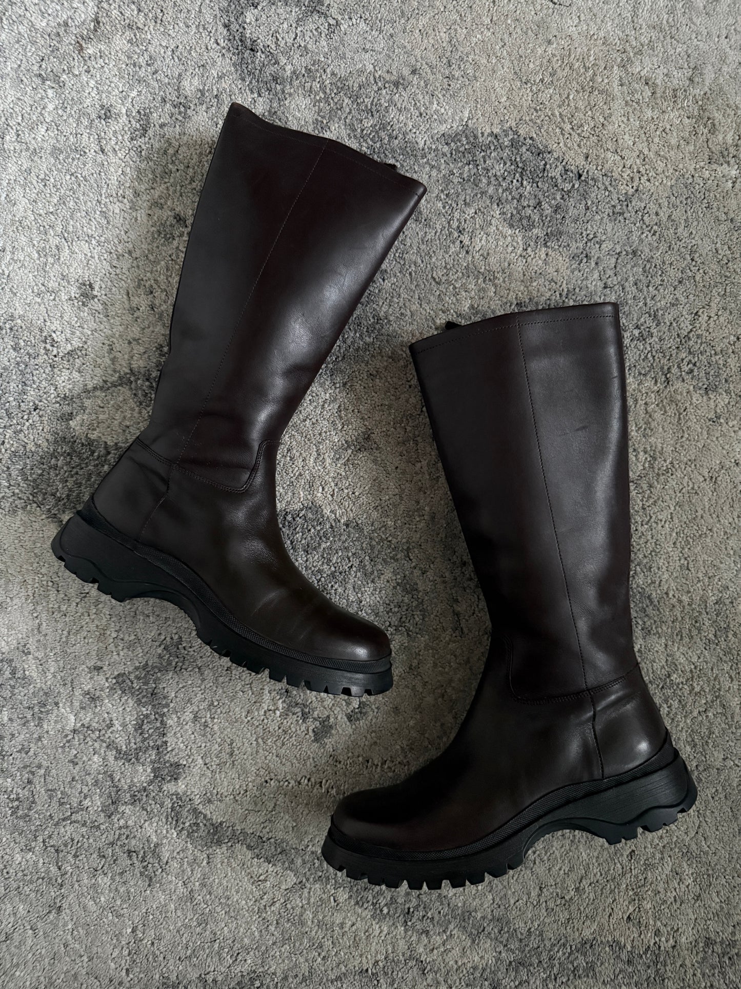 Prada FW2003 combats boots