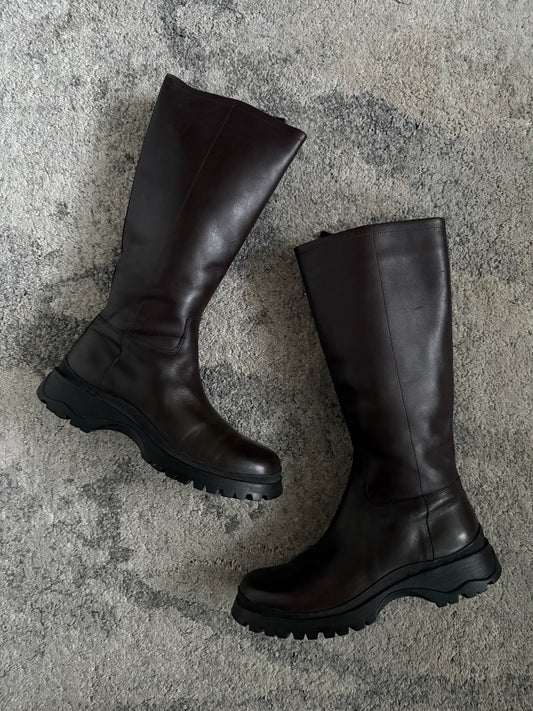 Prada FW2003 combats boots