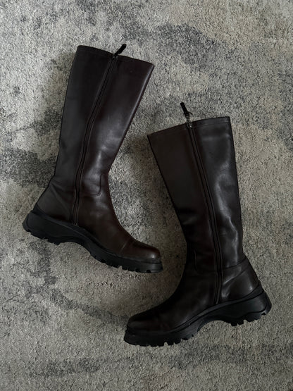 Prada FW2003 combats boots