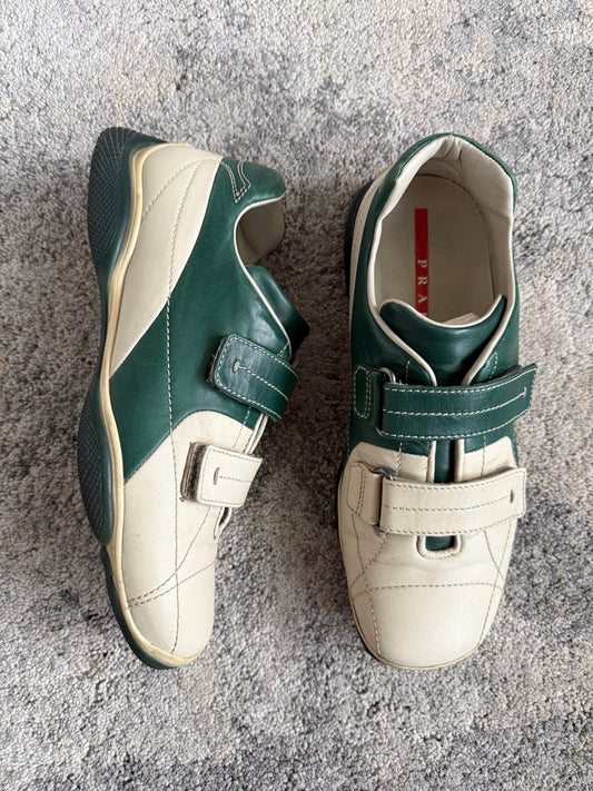 Prada SS2001 leather Velcro trainers
