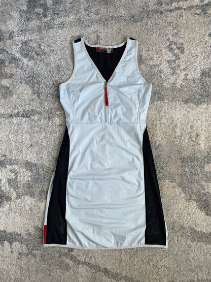 Prada 1999 nylon & mesh dress
