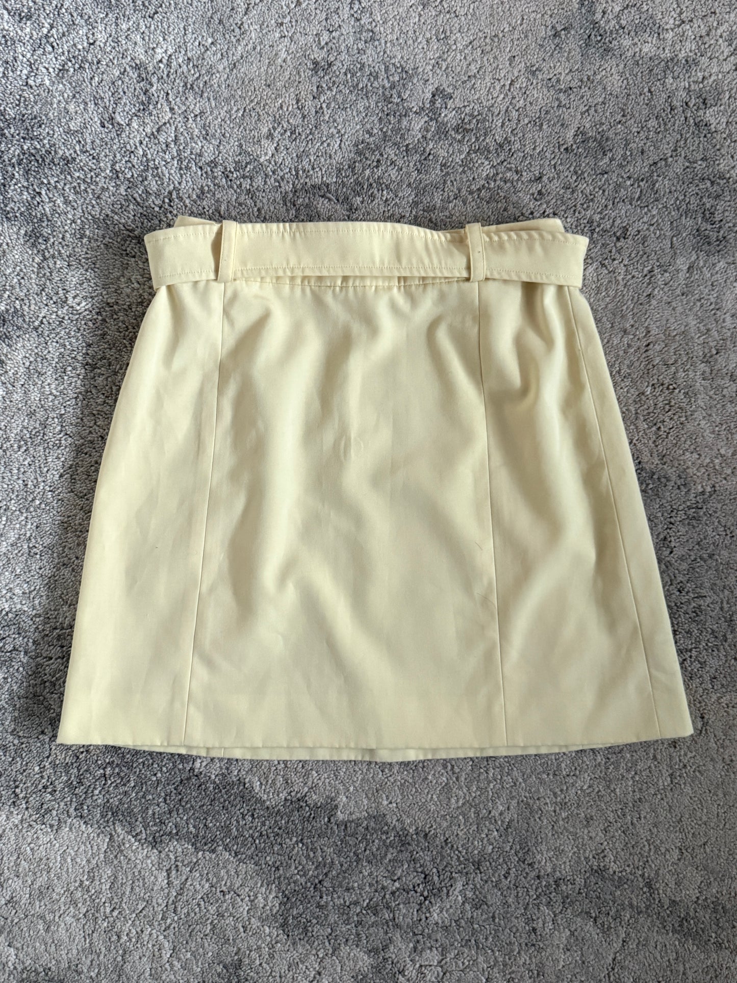 Miu Miu 1993 nylon & rayon mini skirt