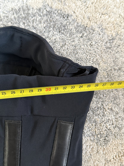 Gucci SS2001 mesh & leather corset by Tom Ford