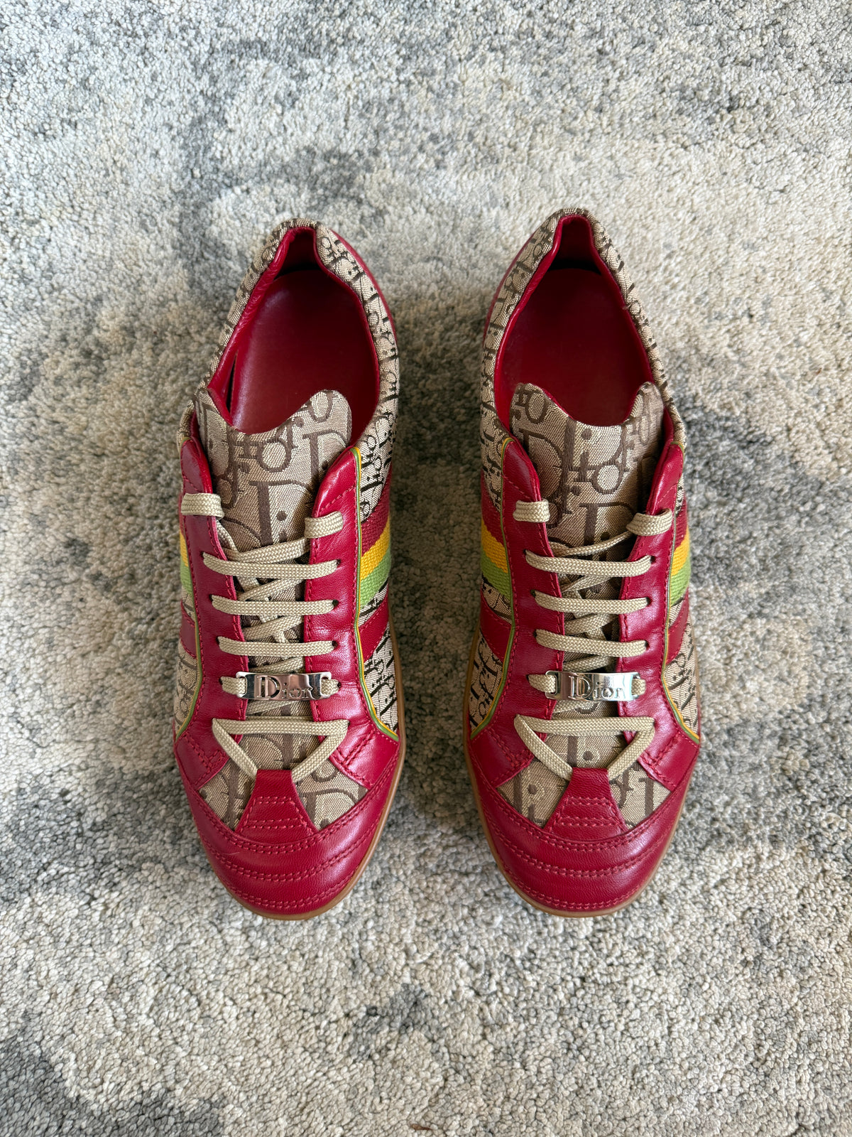 Dior SS2004 rasta trainers