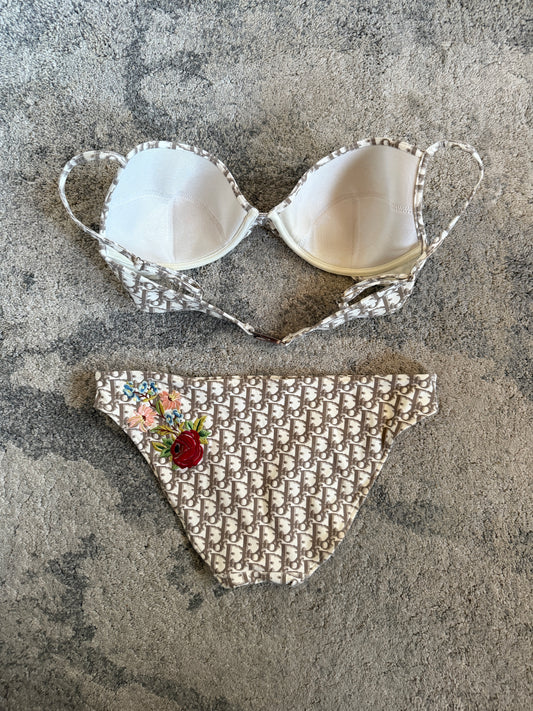 Dior 2005 monogram swimwear set