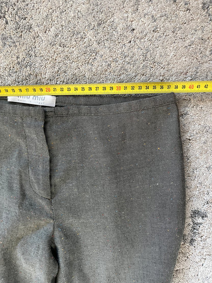 Miu Miu 1990’s low waist cotton pants