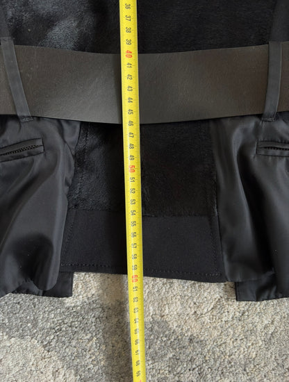 Prada 2000’s pony hair & nylon jacket