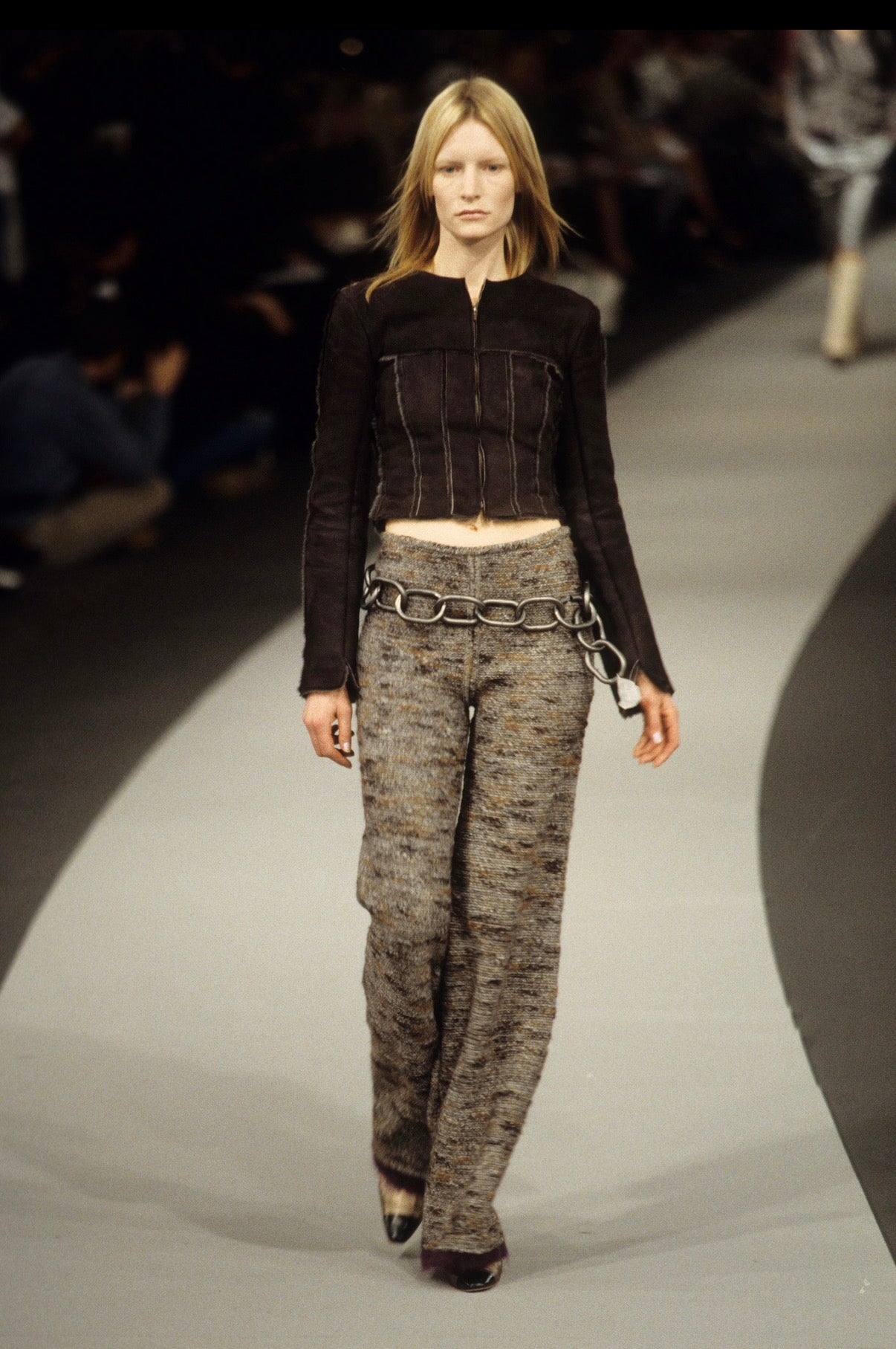 Chanel FW1999 shearling jacket