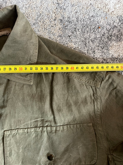 Miu Miu SS1994 silk & linen trucker jacket