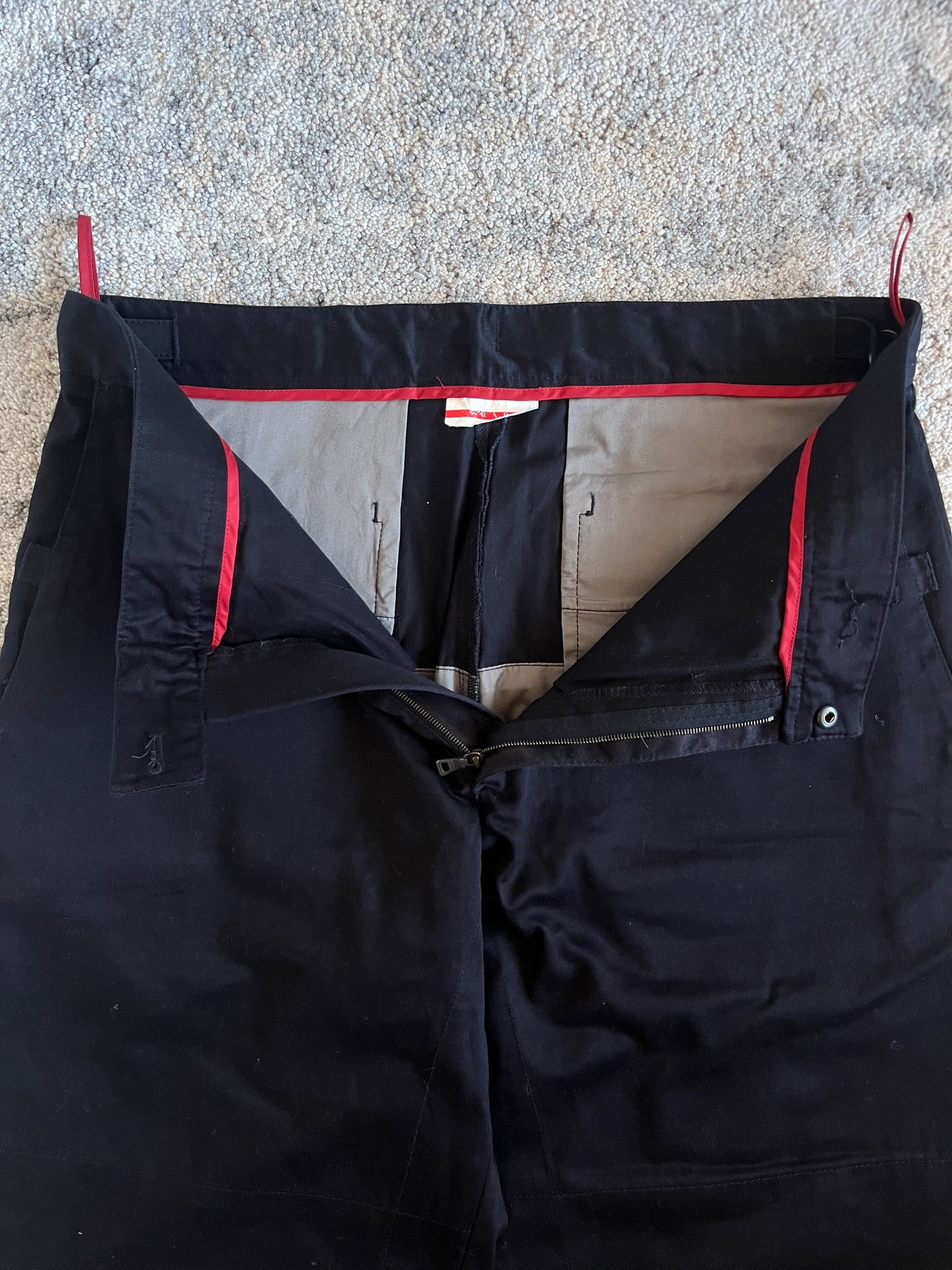 Prada 2003 Luna Rossa cotton pants
