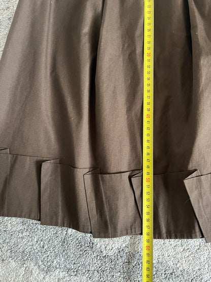 Prada SS1999 cotton pleated skirt