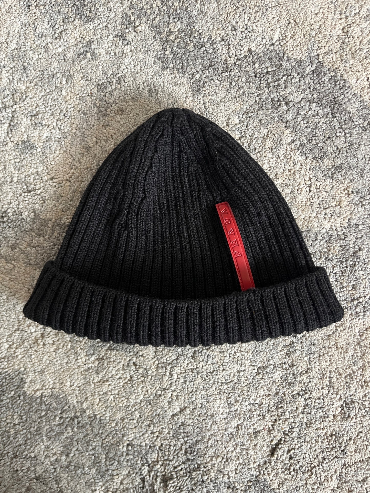Prada 2000's wool beanie