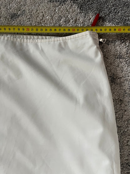 Prada 1999 nylon zip skirt