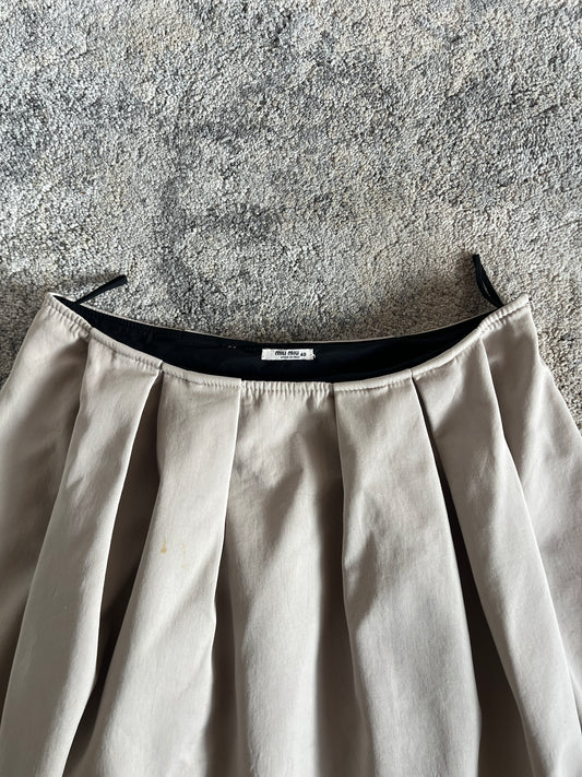Miu Miu 2007 heavy cotton skirt