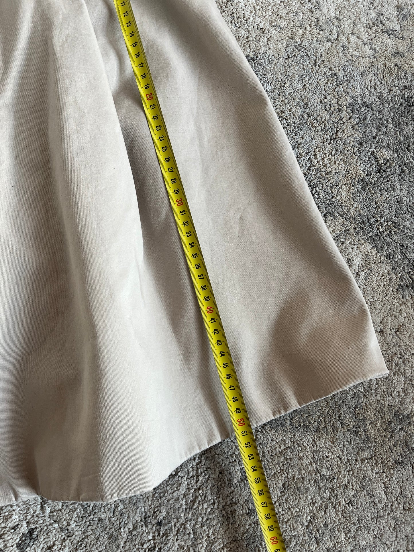Miu Miu 2007 heavy cotton skirt