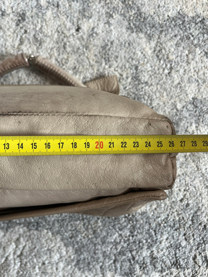 Fendi 2000's bondage leather handbag