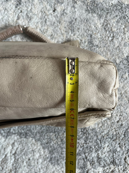 Fendi 2000's bondage leather handbag