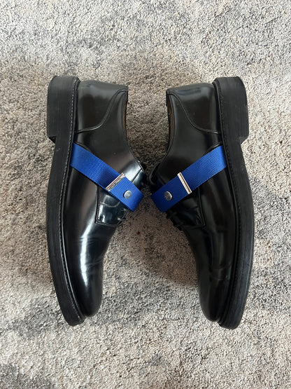 Dior Homme 2010's leather derby with strap