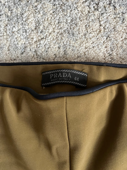 Prada FW1999 runway nylon bootcut pants