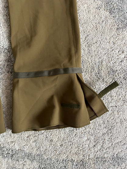 Prada FW1999 runway nylon bootcut pants