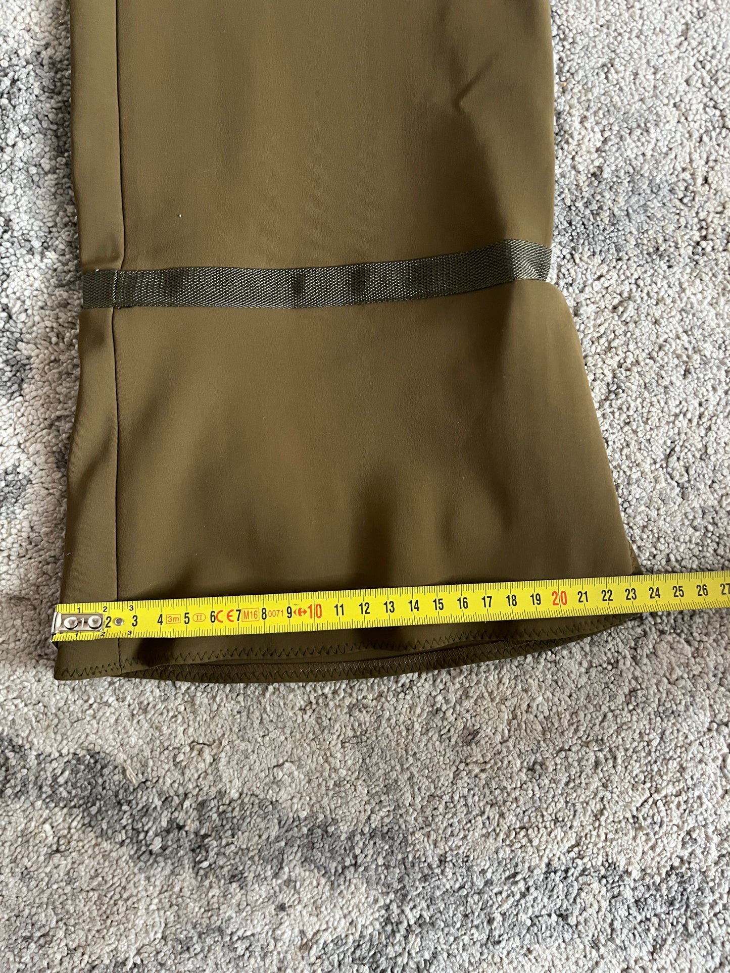 Prada FW1999 runway nylon bootcut pants