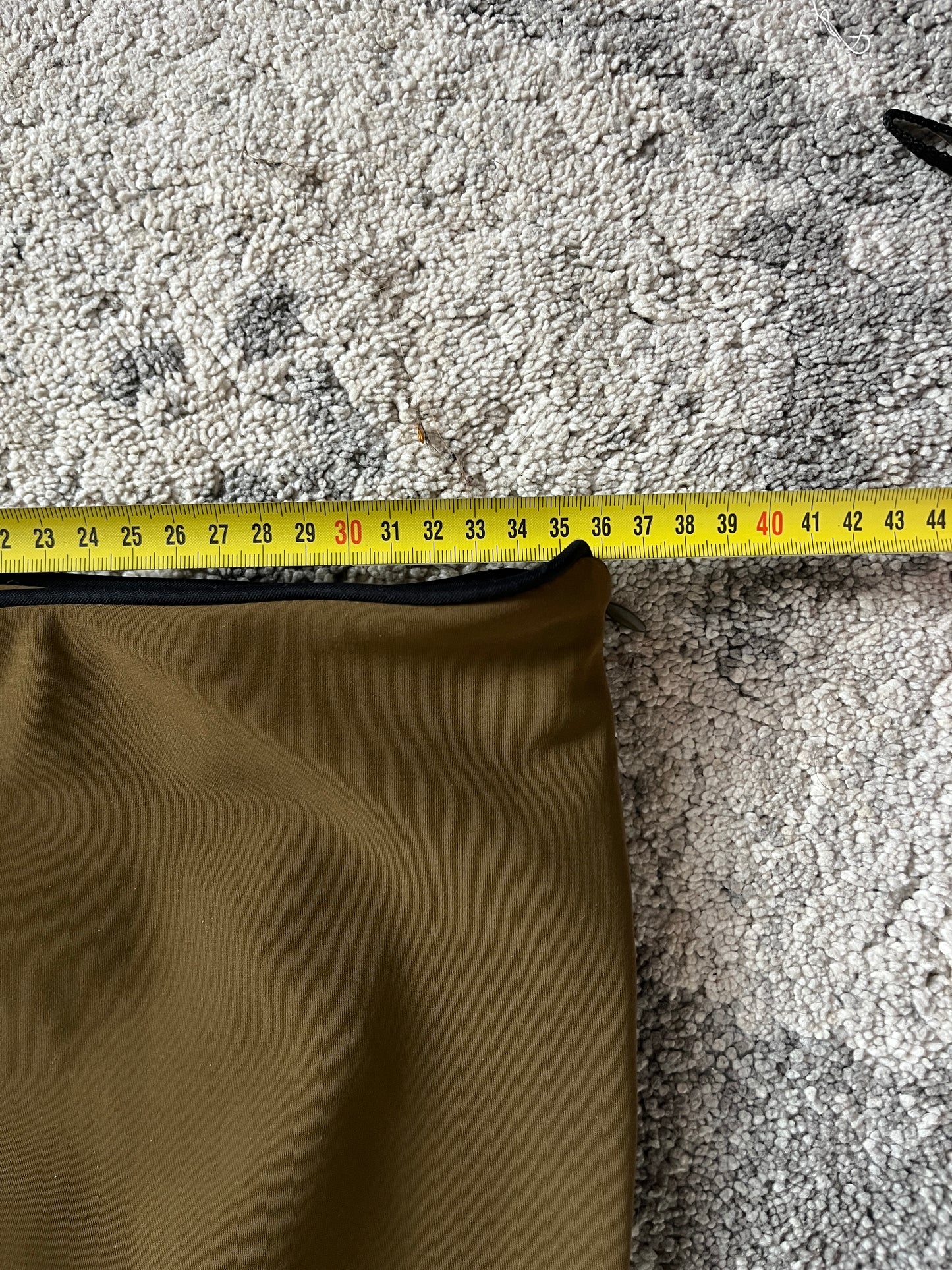 Prada FW1999 runway nylon bootcut pants