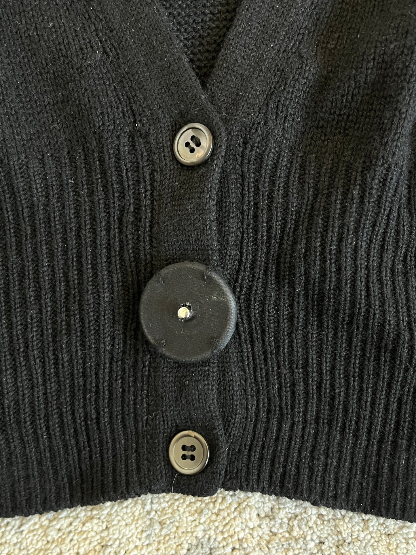 Prada SS2001 cashmere crop sweater
