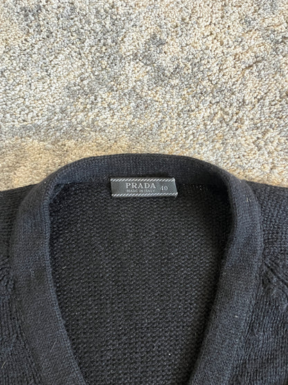 Prada SS2001 cashmere crop sweater