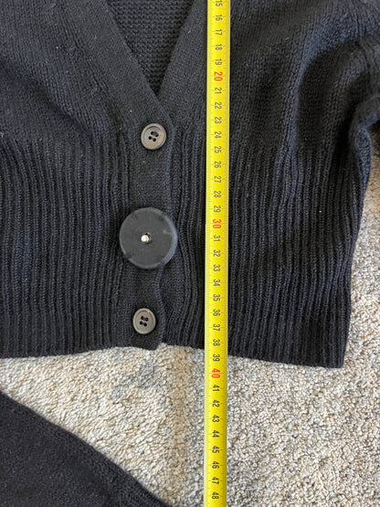 Prada SS2001 cashmere crop sweater