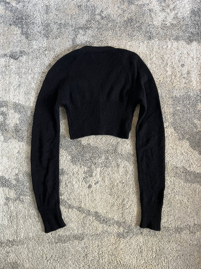 Prada SS2001 cashmere crop sweater