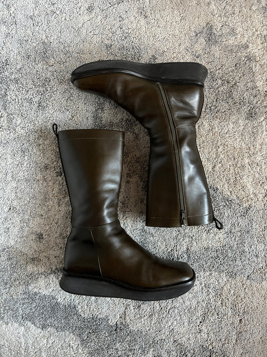 Prada SS1999 leather boots