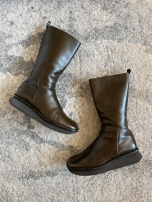 Prada SS1999 leather boots