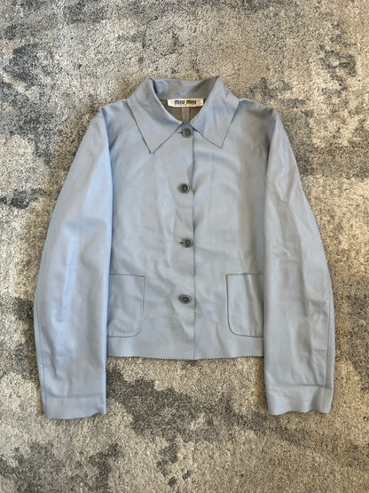 Miu Miu SS1994 soft leather jacket