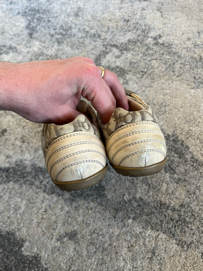 Dior 2000's monogram flat trainers