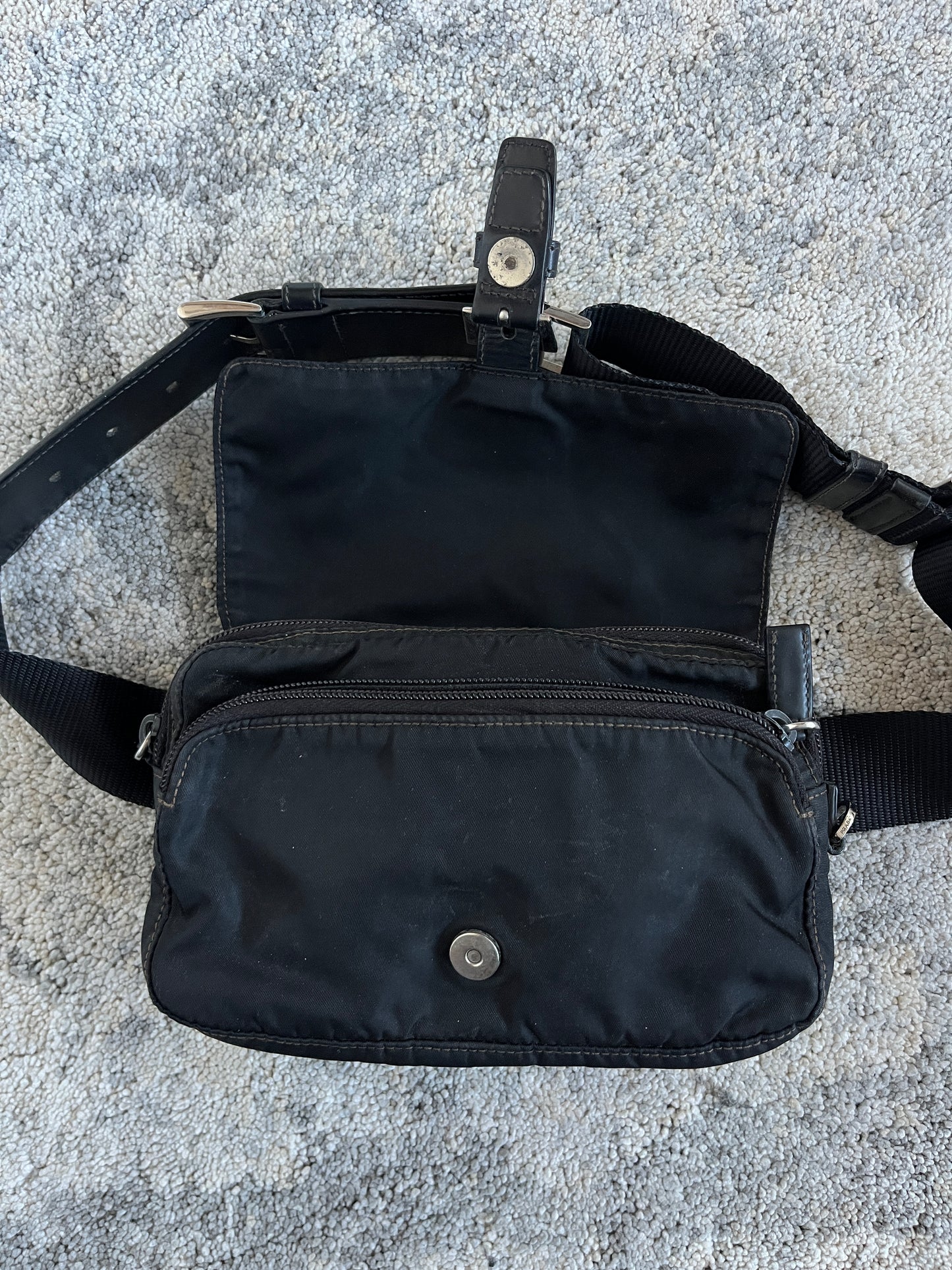 Prada 2000's nylon waist bag