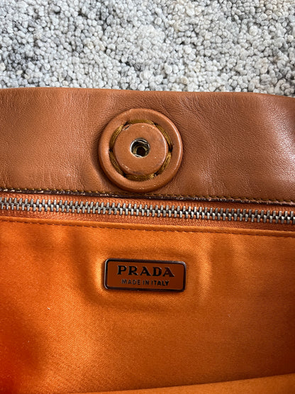 Prada SS2001 leather hand bag